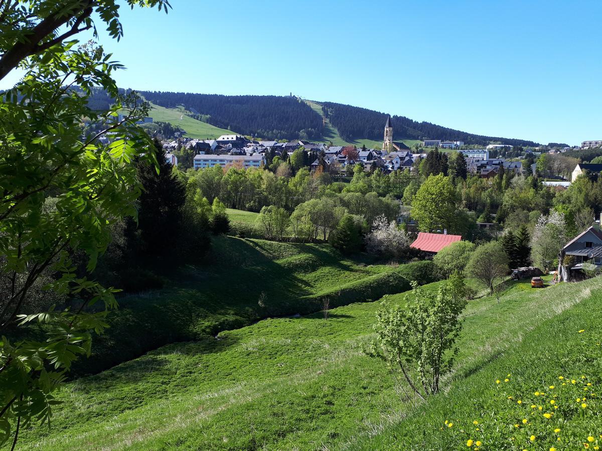 Ferienwohnung Aronia Garten Oberwiesenthal Exterior photo